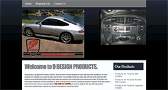 Desktop Screenshot of niinedesign.com